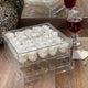 Exquisite Acrylic Gift Box | Splendid Eternal White Roses