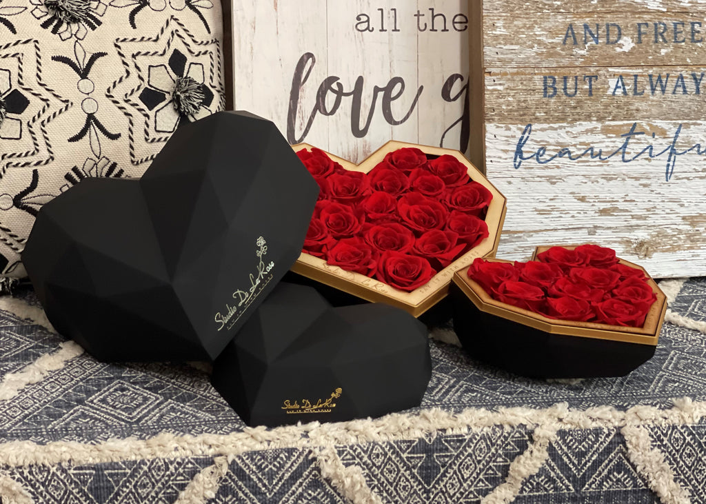 Diamond Heart Roses