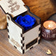 Stunning Royal Blue Rose | Luxury Wooden Box