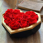 Deluxe Black Diamond Box Filled With The Ultimate Timeless Roses – Unleash Your Creativity34