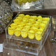 Large Classy Clear Box | Vivid Yellow Roses