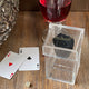 Elegant Black Rose | Premium Acrylic Box With Drawer