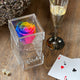Single Rainbow Rose | Premium Acrylic Box With Drawer