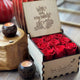 Luxurious Signature Preserved Red Roses | Grand Wooden Box