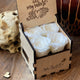 Impressive Wooden Gift Box | Heavenly White Roses
