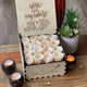 Sensational Forever Roses, Cream | Wood Gift Box
