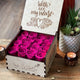 Incredible Keepsake Gift Box | Electrifying Hot Pink Roses