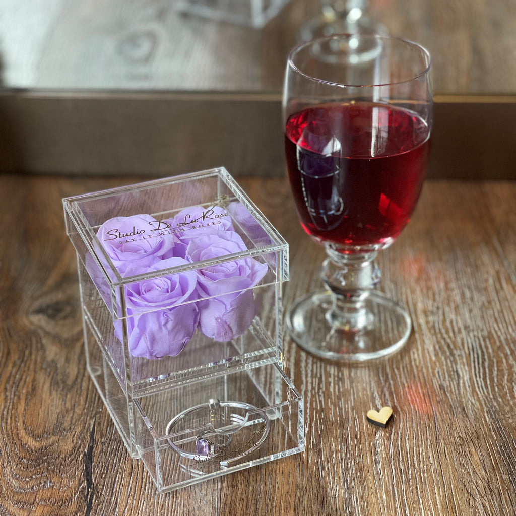 Mini Chic Box  | Radiant Lilac Roses